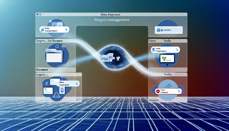 Streamlining Project Management: Integrating DocuWare and Trello with Make Integromat.