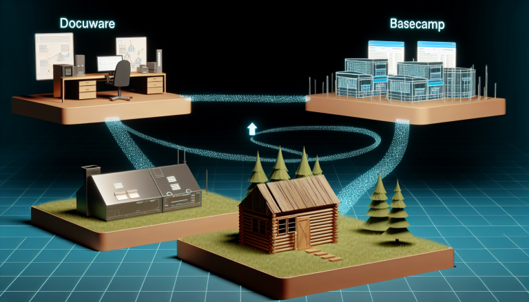 Streamlining Project Management: DocuWare, Basecamp, and Make Integromat in Sync.